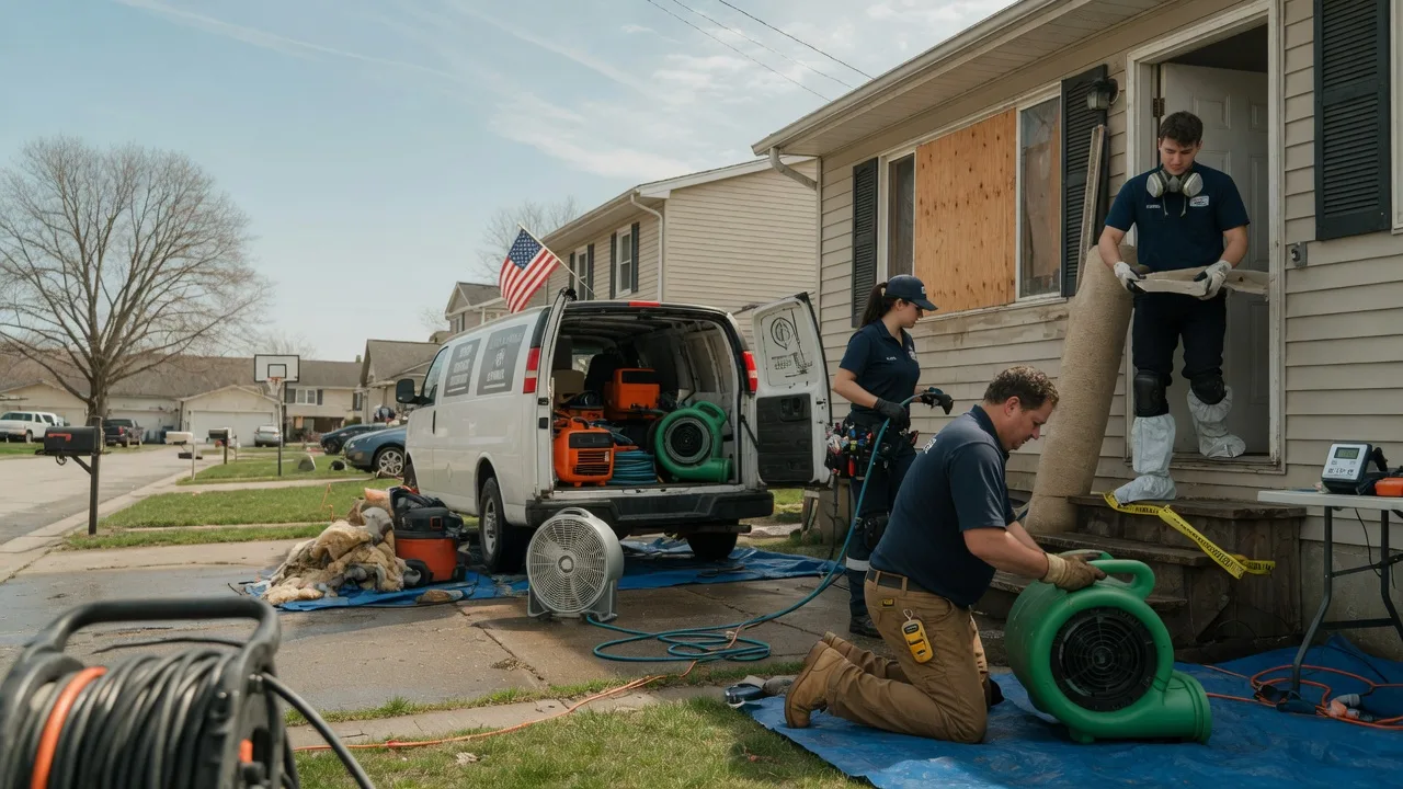 Water Damage Restoration in Earth, TX near me